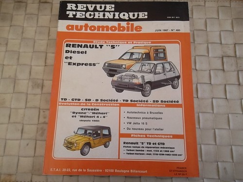 Revue technique renault - renault, 5