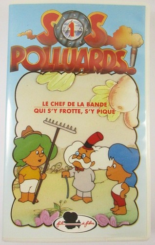 Cassette vhs sos polluards - cassette,
