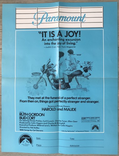 Harold maude 1971 hal - harold,