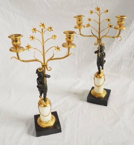 Candélabres louis xvi en - louis,
