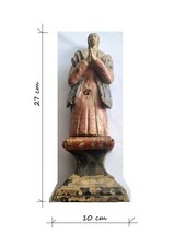 STATUE ANCIEN RELIGIEUX
