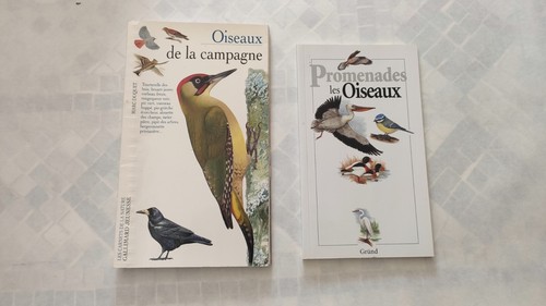 Deux livres sur - deux, oiseaux
