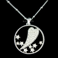 Coeur Lune Étoile Avec