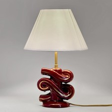 Lampe céramique vintage table