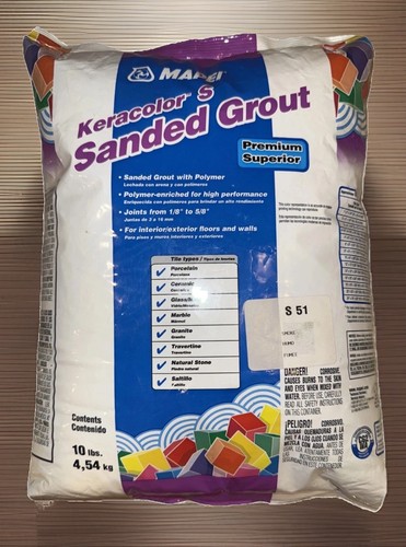 Mapei sanded grout - sanded,