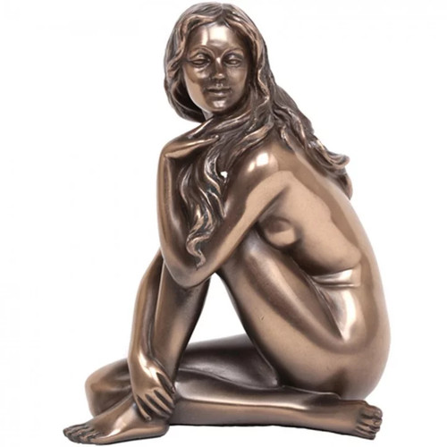Statue érotique femme nue - , en