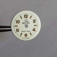 AS 976 - CADRAN 14MM-CHIFFRES ARABES ET INDEX-MINUTERIE-LOGO LION STOCK NEUF-#13