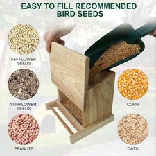 Mangeoire en bois pour maison