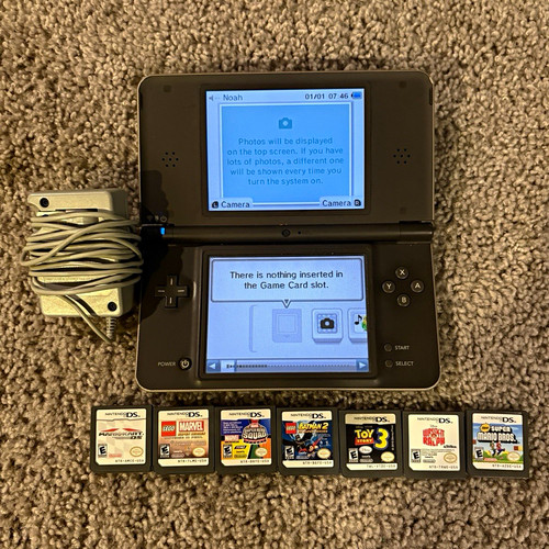 Nintendo dsi black handheld - xl,