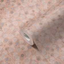 Papier Peint Avec Motif Floral