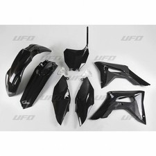 Kit plastique UFO noir Honda