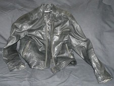 Blouson moto cuir Mac Adam homme M – 4 saisons – Noir – REF 3543