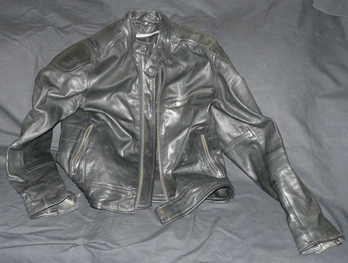 Blouson moto cuir - mac, adam