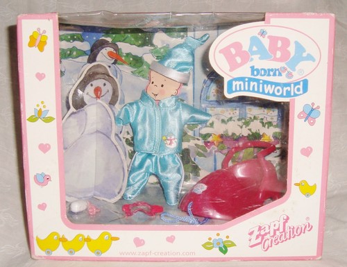 Baby born miniworld zapf - miniworld,