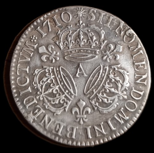 Ecu 1710 louis xiv - ecu,