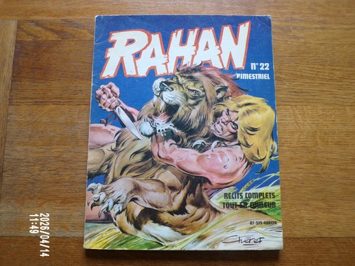 Rahan 1ère série - rahan, 22