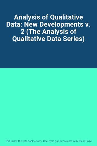 Analysis qualitative data - of,