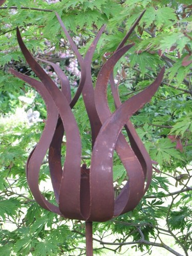 Fiche jardin rouille - jardin, en