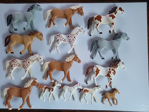 Playmobil lot chevaux - lot,