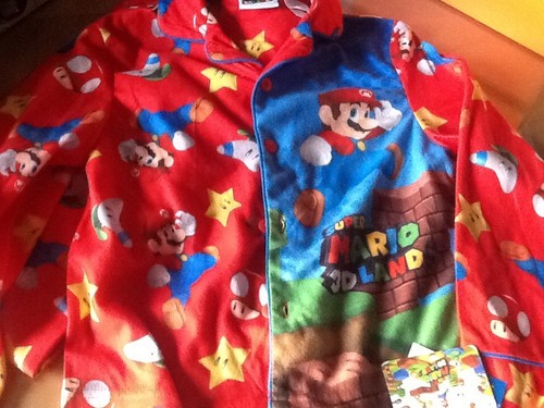 Boys pajamas mario - pajamas,
