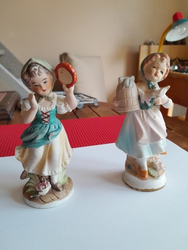Figurines biscuit anciennes - figurines,