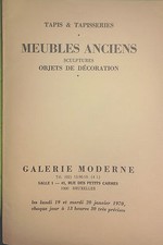 1970 Catalogue de Vente