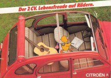 Catalogue brochure Citroën 2CV / Acadiane 07/1984 Allemagne Deutschland