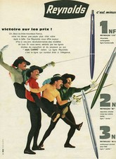 Publicité ancienne stylo