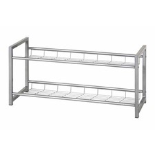 Range-Chaussures en Acier "Plase" 80cm Argent