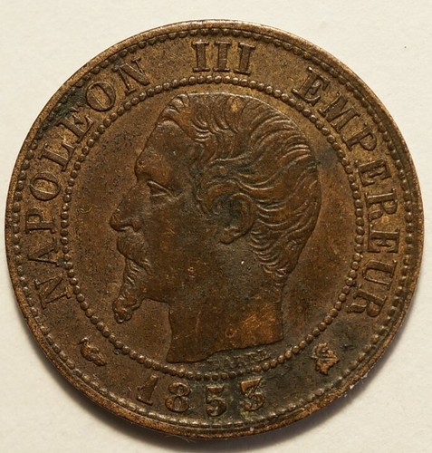 Napoleon iii rare 1 centime - 1,