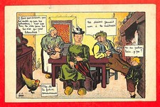 HUMOUR CARTE POSTALE " UNE BECASSINE " ILLUSTRATEUR JP GOD