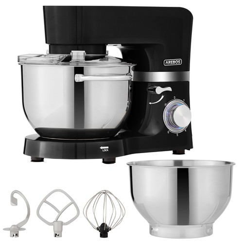 Arebos robot pâtissier 1500w - pâtissier,