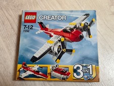 Lego 7292 creator 3 en 1 avion double Hélices Aventures Aircraft et Hovercraft 