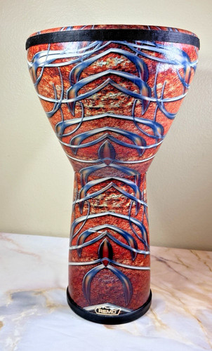 Remo festival djembe - red, forge