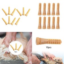 Lot de 10 doigts de plumeuse