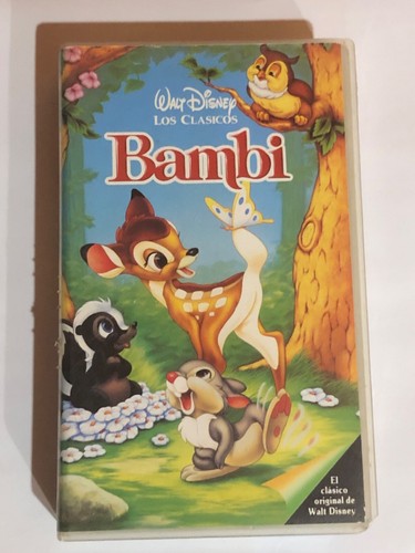 Vhs disney bambi - vhs,