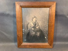 Ancien cadre photo en bois