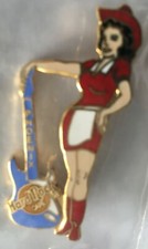 Hard Rock Cafe Guitar Pin Phoenix Cowgirl Waitress Hat Boots