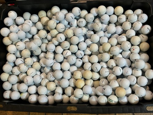 Mixed lot golf balls grade - lot,
