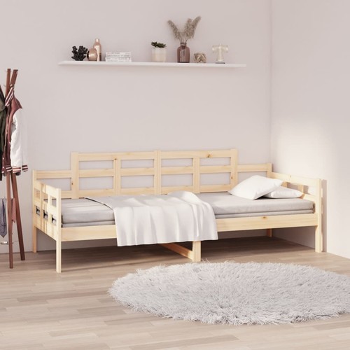 Lit jour blanc bois - jour,