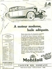 Publicité ancienne automobile
