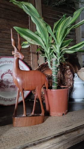 Statue antilope gazelle - statue, en