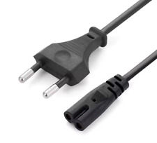 Câble d'alimentation Secteur 2 Broches - Cordon IEC320 C7 - Pour Chargeur, etc..