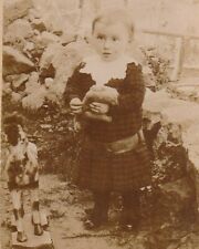  ENFANT JOUET CHEVAL ROULETTE par DROVIN  à MELISEY  PHOTO CDV 10 X 6  CHILD TOY