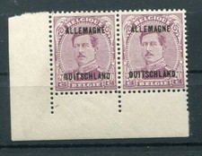 Armée Belge 6 Paires De Coins