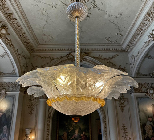 Lustre grenaillé détails - lustre, et