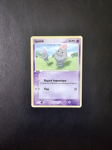 Carte pokémon commune spoink - carte,