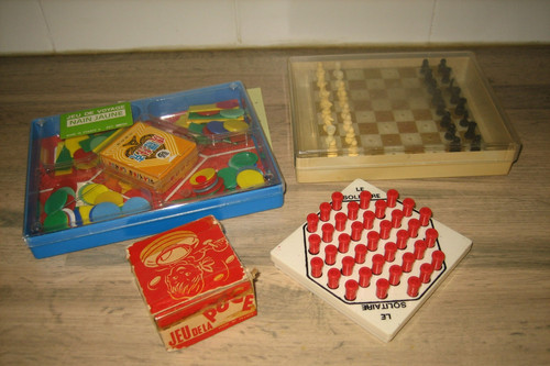 Lot ancien jeu société - de,