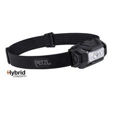 LAMPE FRONTALE HYBRID ÉCLAIRAGE 4 COULEURS ARIA 1 NOIR - 350 LUMENS RANDONNEE