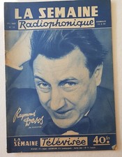 La semaine Radiophonique N°15 avril 1958